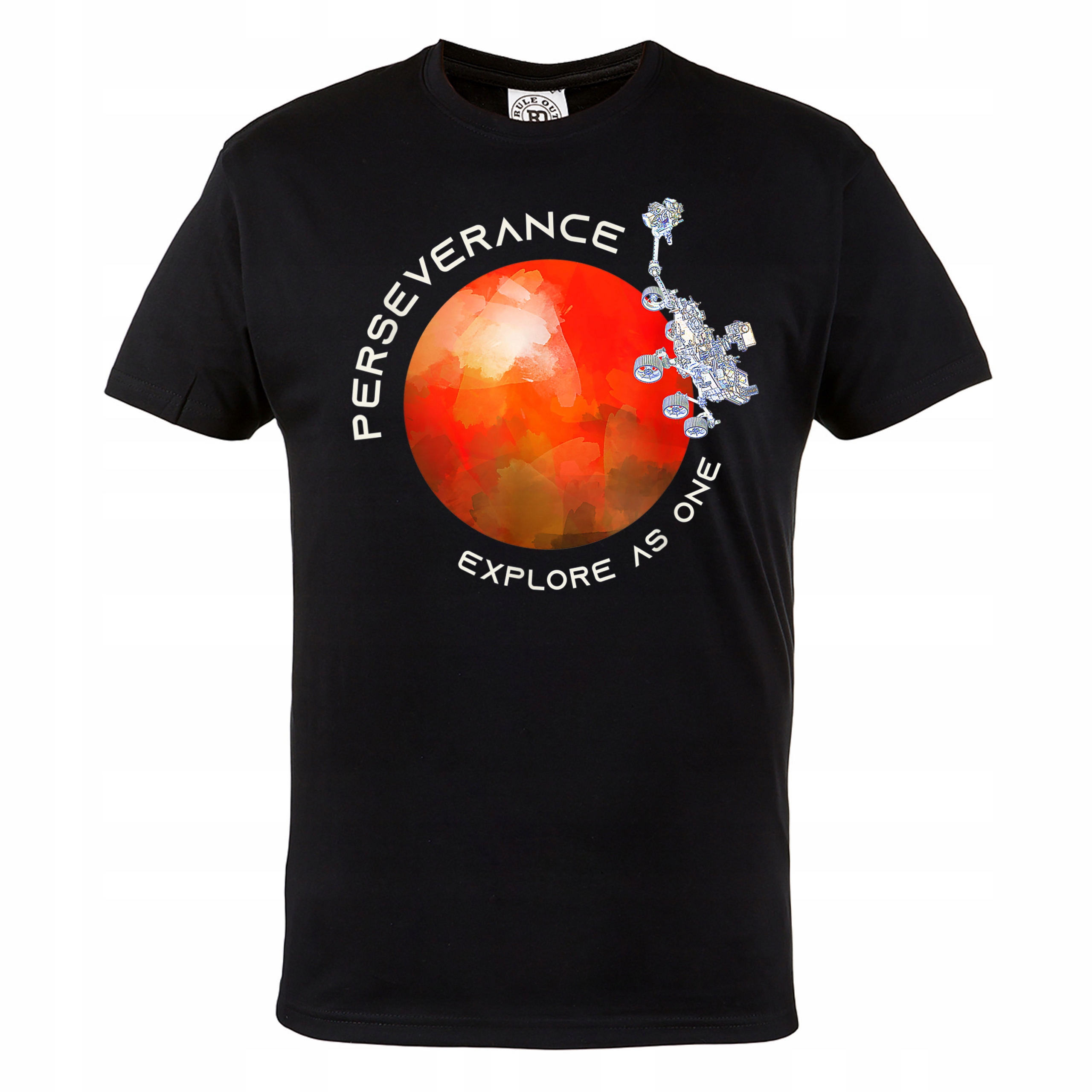 

Męska Koszulka Mars Perseverance Łazik Nasa 2020