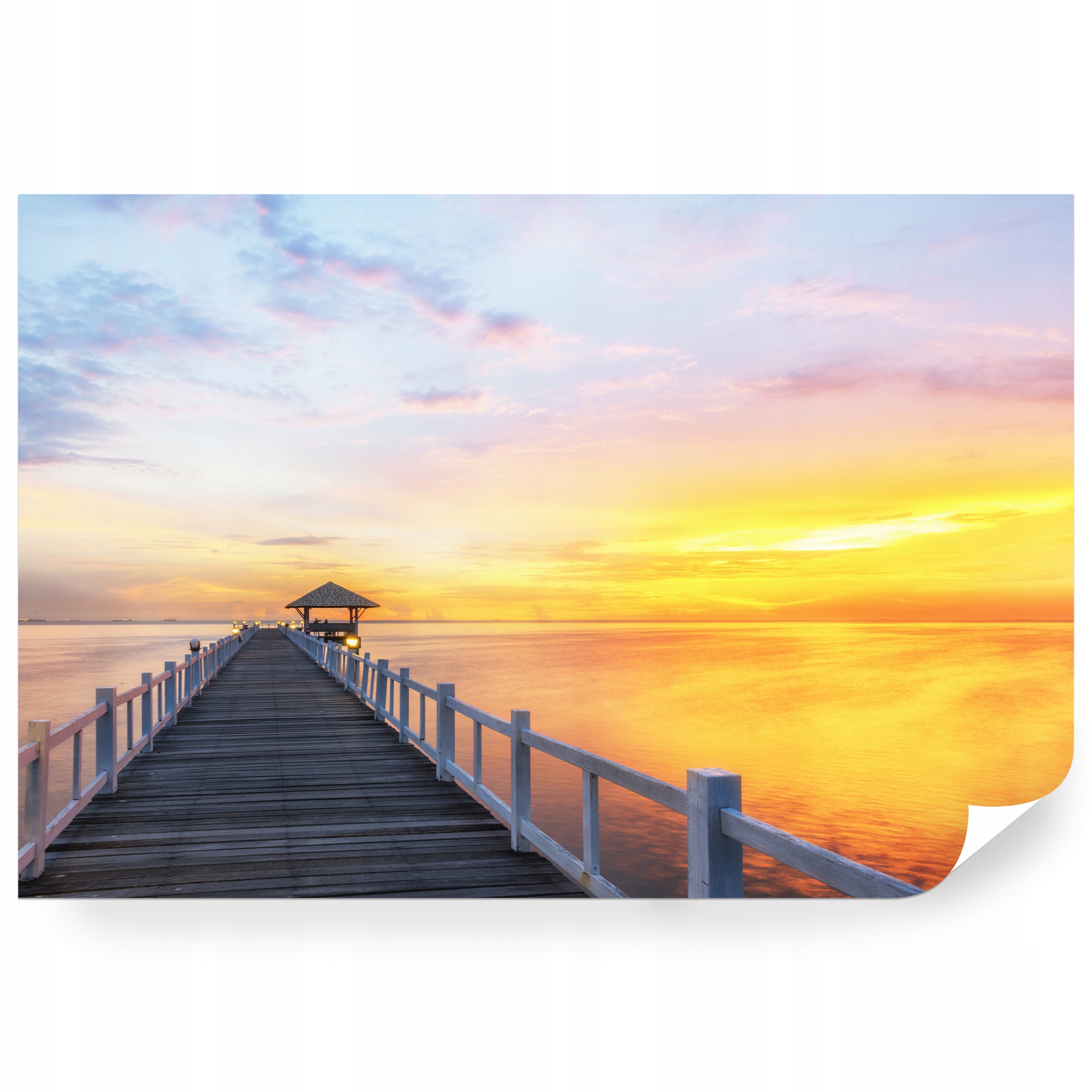 Fototapeta samolepicí Západ Slunce Nad Zálivem V Bangkoku 180 x 120 cm
