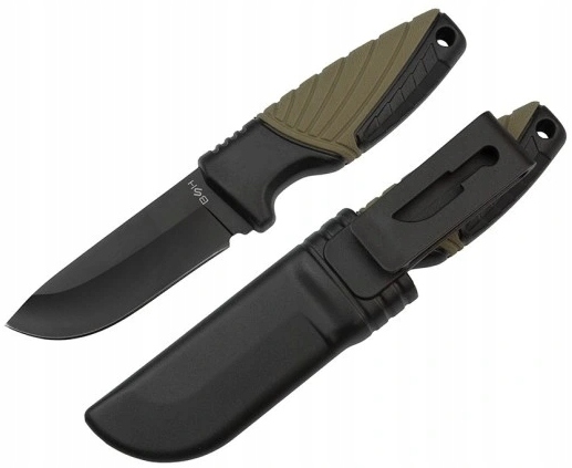 Mały Poręczny Nóż Turystyczny Survival Grzyby Ryby Biwak Twarda Kabura