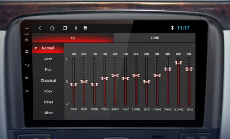 RADIO ANDROID VOLVO S80 2004-2006 NAWIGACJA GPS Rodzaje odtwarzanych nośników USB