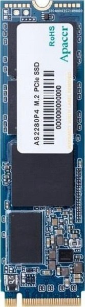 Dysk Ssd Apacer AS2280P4 1TB M.2 2280 PCIe NVMe Gen3 x4 3000/2000 MB/s) 3D