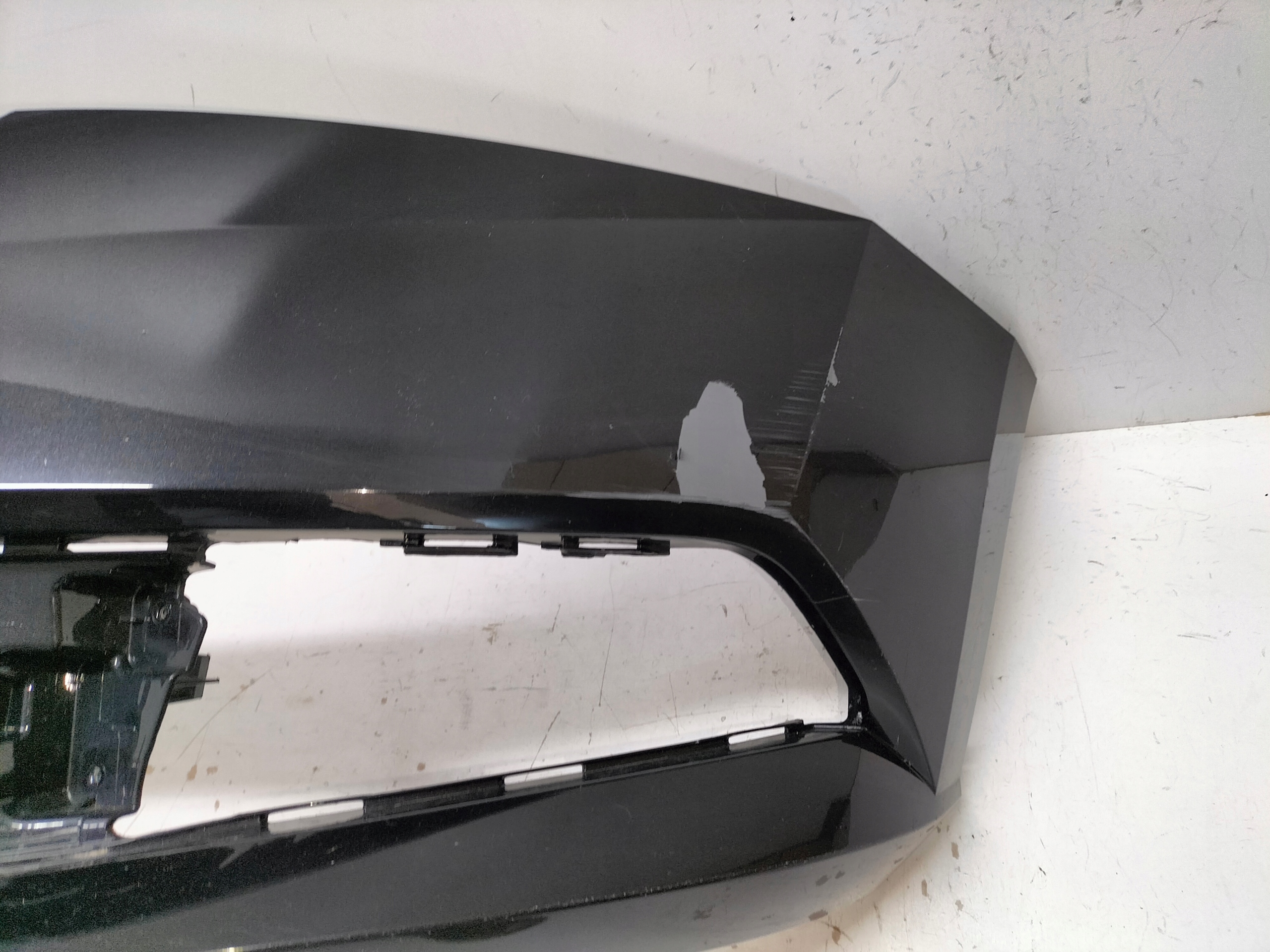 front bumper front SKODA FABIA III LIFT 18