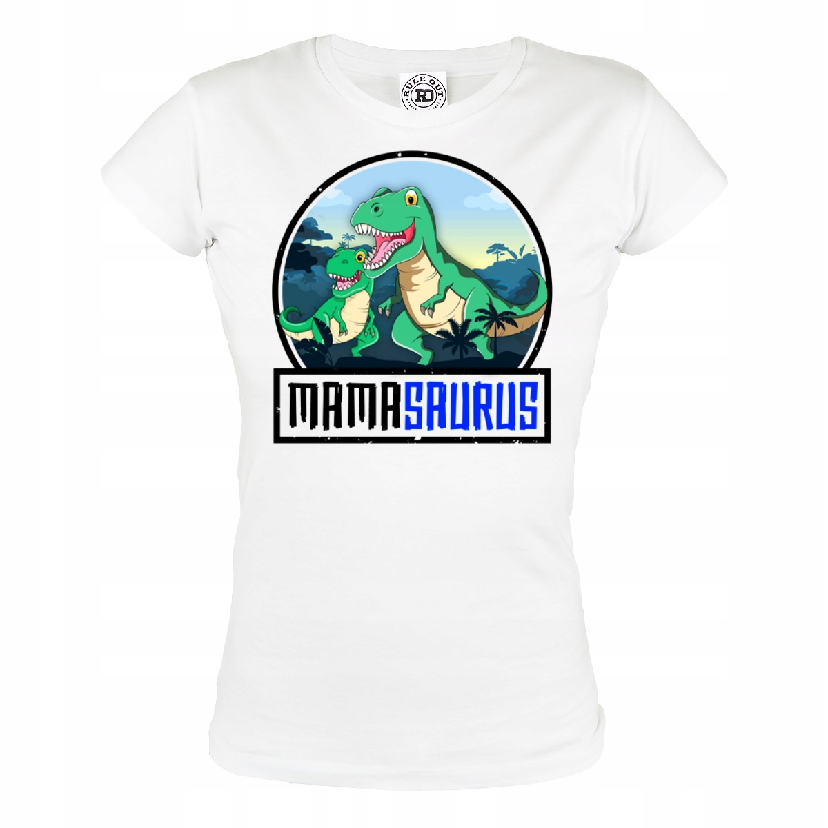

Damska Koszulka Prezent Na Dzień Mamy Mamasaurus