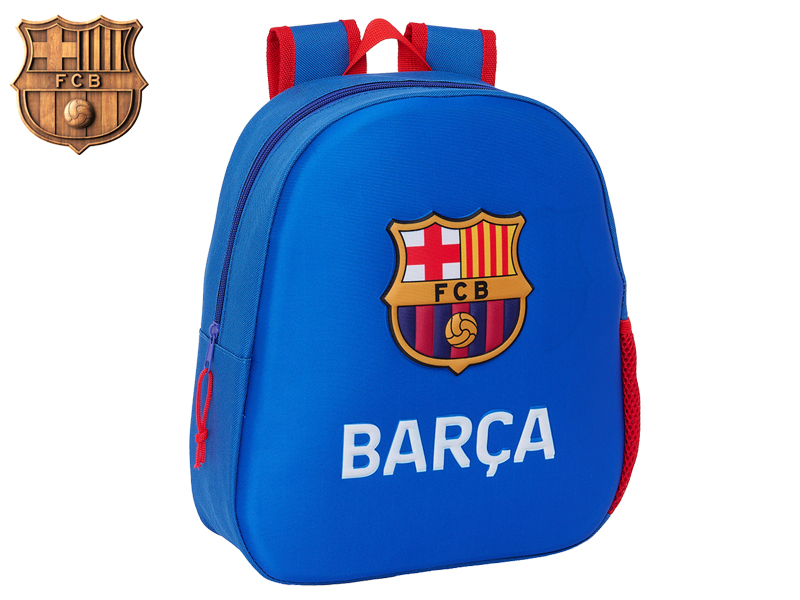 Fc Barcelona Plecaczek Dla Dzieci 3D 33 CM Plecak Wzór Na Sezon 23/24