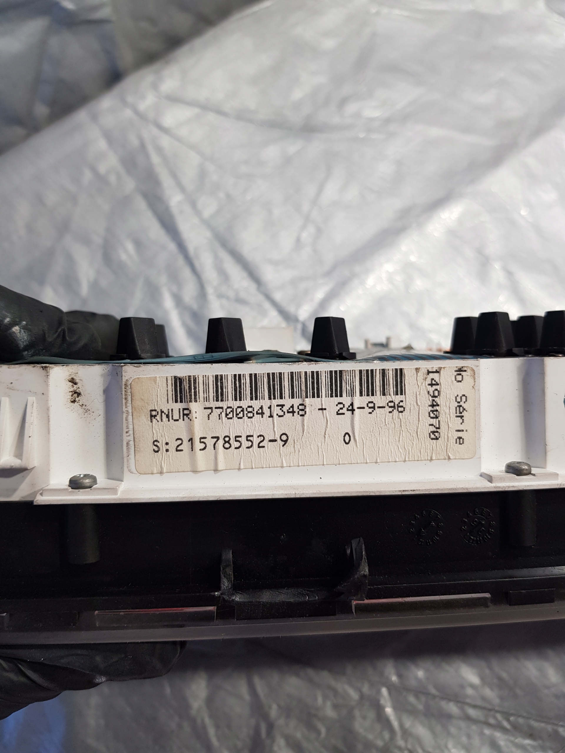 dials dials RENAULT CLIO and 7700841348