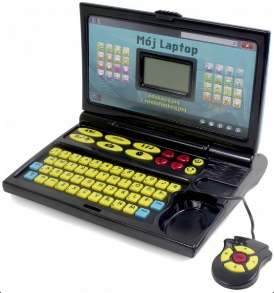 

Laptop edukacyjny aż 50 programów Mówi po polsku