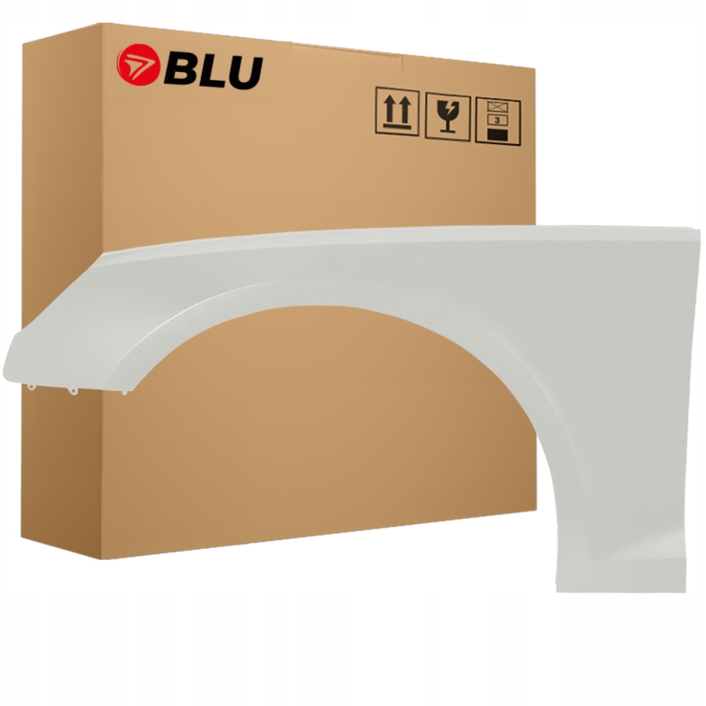 Blu Blatník Audi A4 B9 S4 LX7W levý stříbrný 15-19 přední