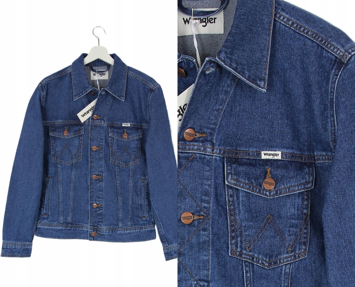 Wrangler Classic Jacket Regular Jeansowa Katana "stonewash" S