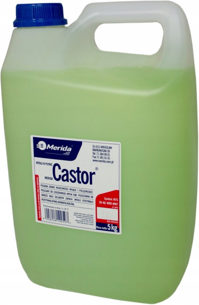 

Mydło w płynie 5l Merida Naturalne