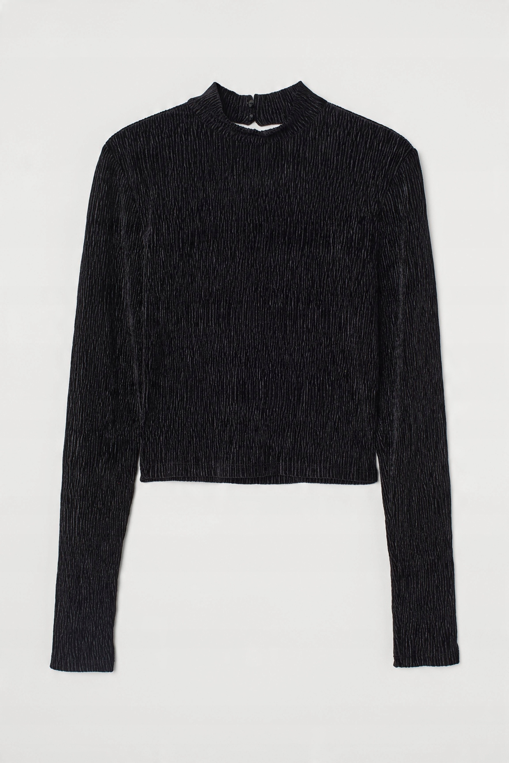 

H&m Bluzka Welurowy Top 40 L