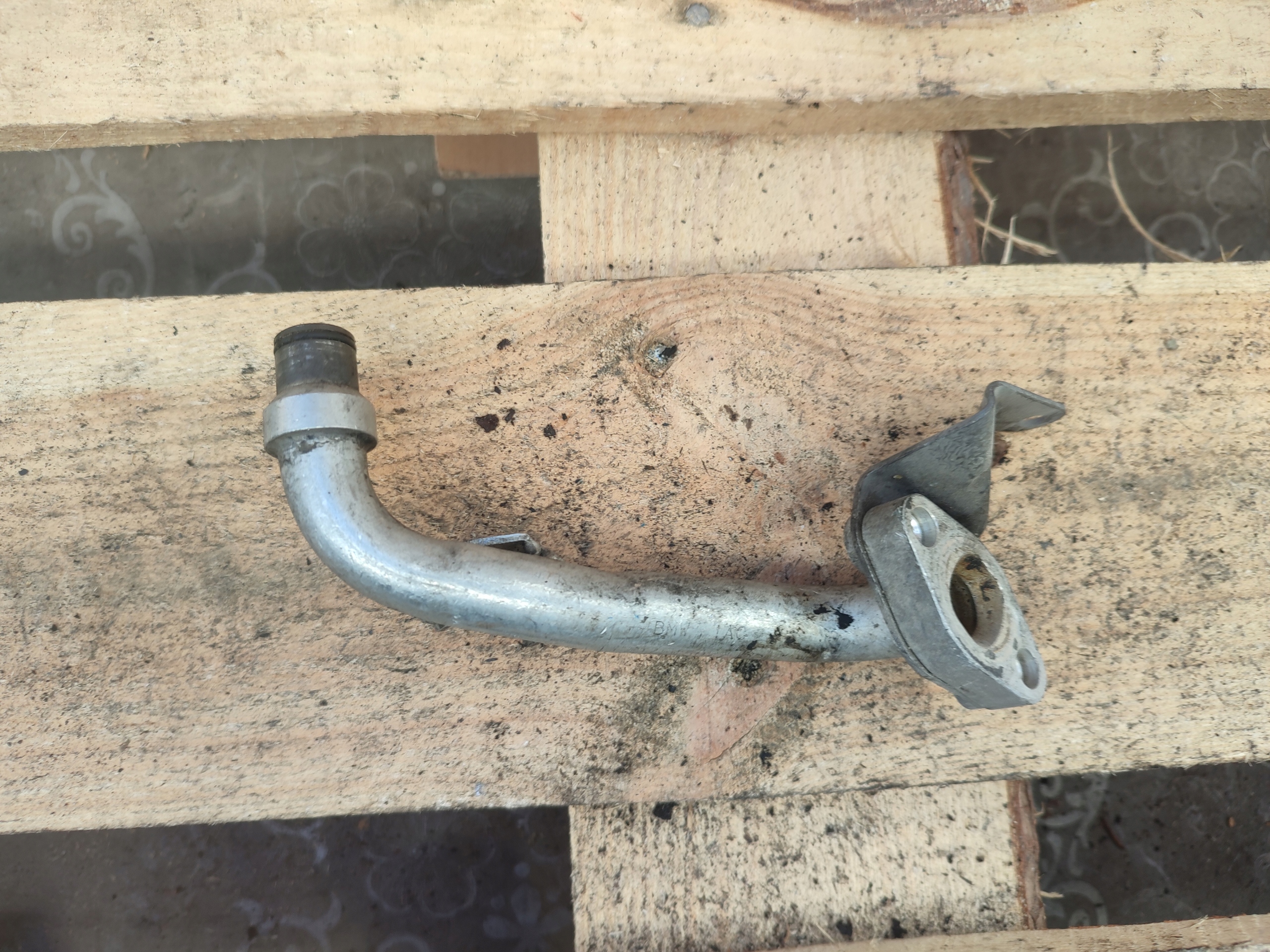 pipe EGR left BMW E65 4.4 V8 333KM 11727515077