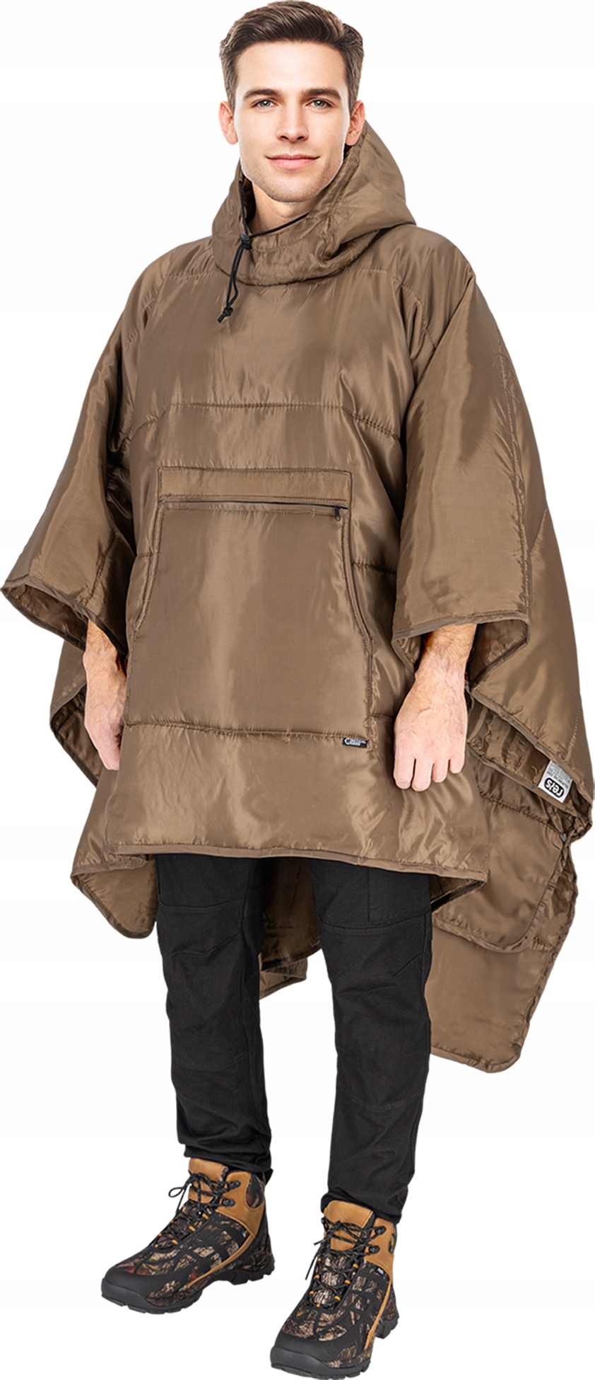 Turistické zateplené pončo Reis Tg-poncho Coy Uni