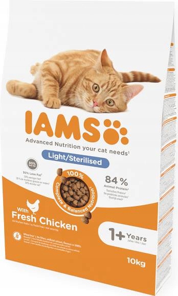 Iams Cat Adult Sterilised Karma Dla Kota 10kg