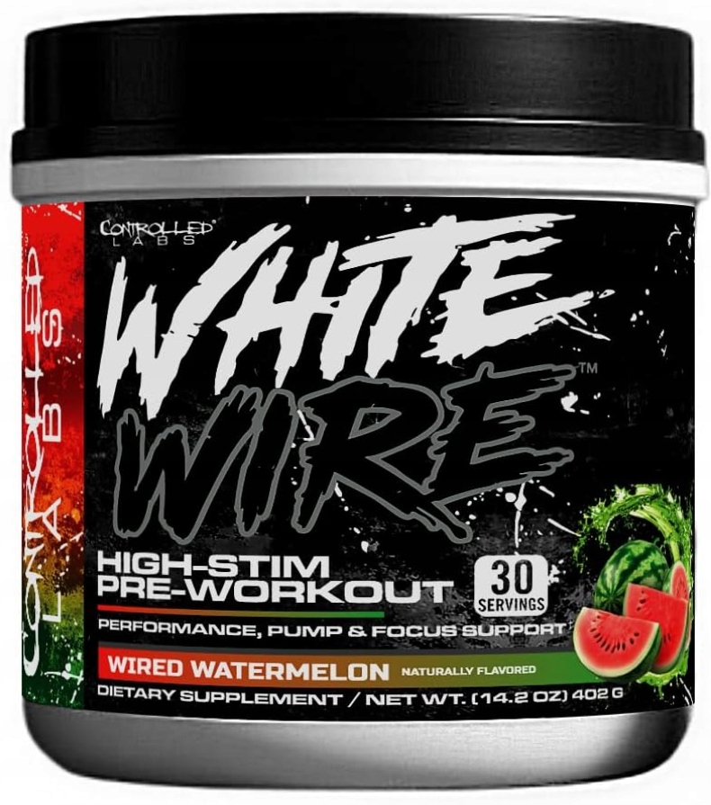 Controlled Labs White Warped Watermelon 402g Předtréninkový stimulant s vysokou dávkou