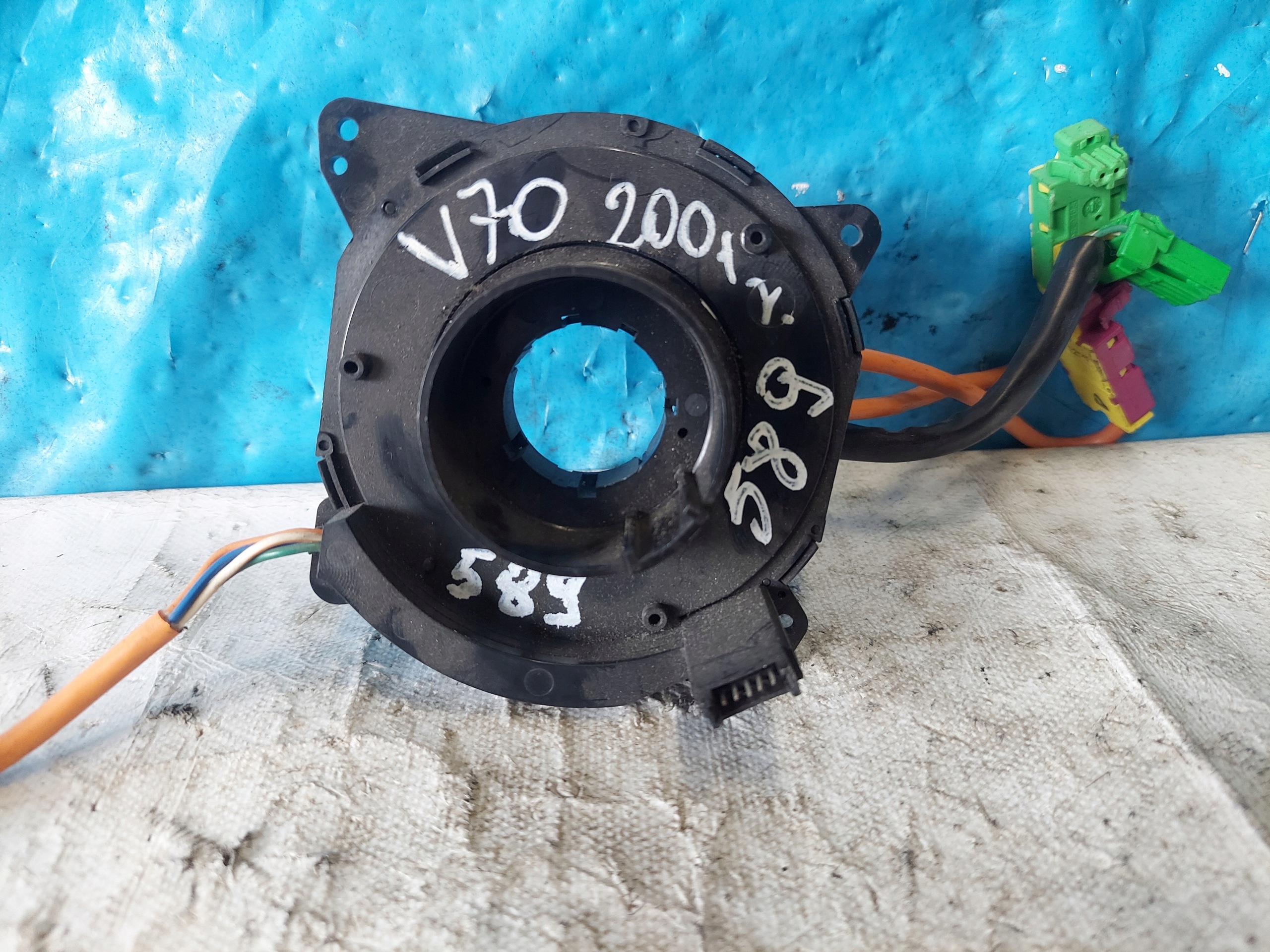 ring airbag VOLVO V70 II 2001 R