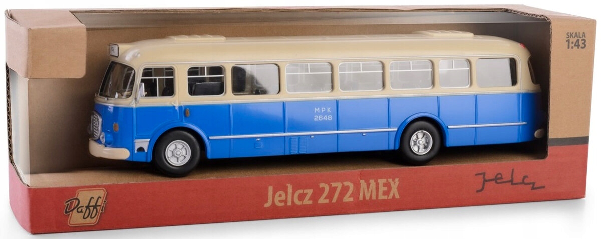 Auto Daffi Prl Jelcz 272 Mex 1:43 Autobus Modrý M-913