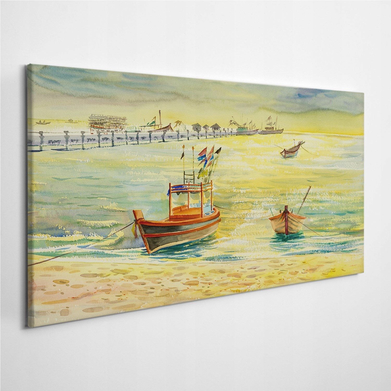 

Fotoobraz z zdjęciem Plaża Zachód Słońca 100x50 cm