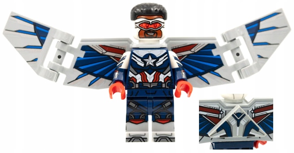 Lego Marvel Studios colmar05 Captain America Figurka Nová Sáček Unikát