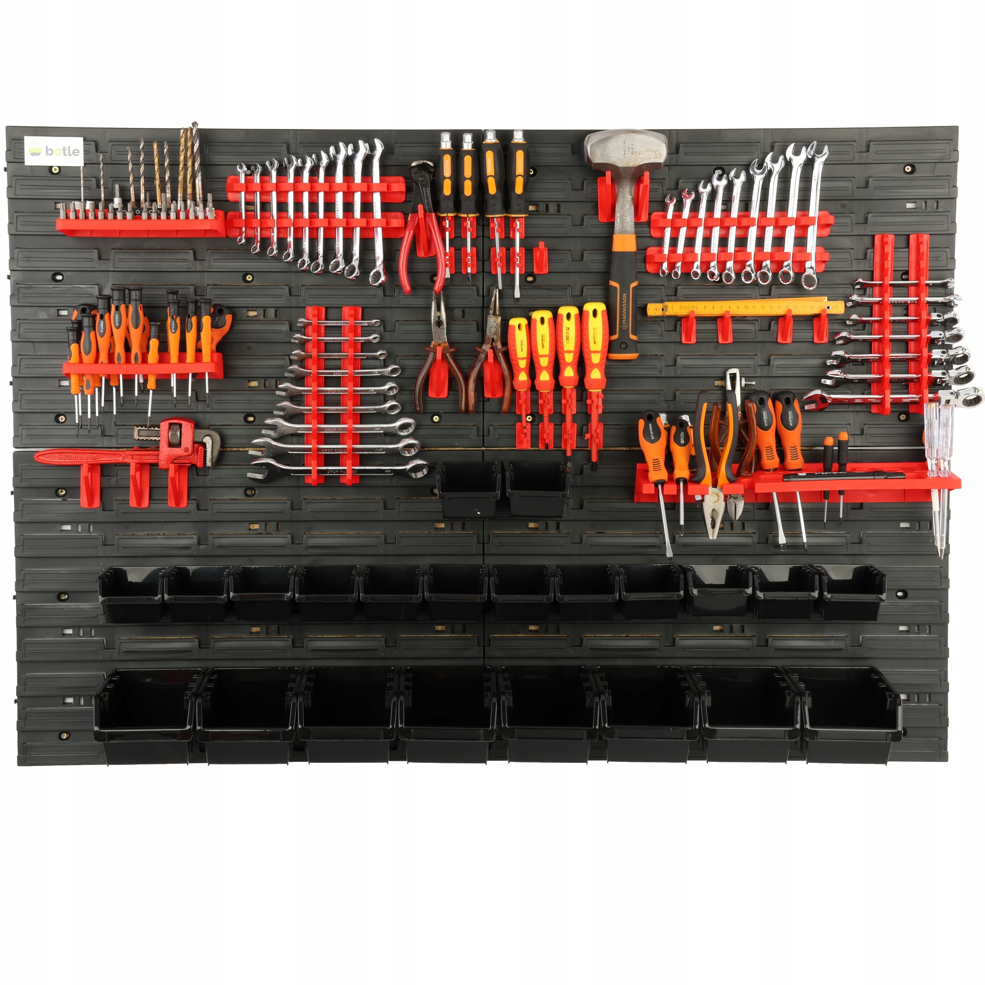 Dílenská Stěna Tabule Na Nářadí 115X78 CM 22 Záchodů Garáž Regál