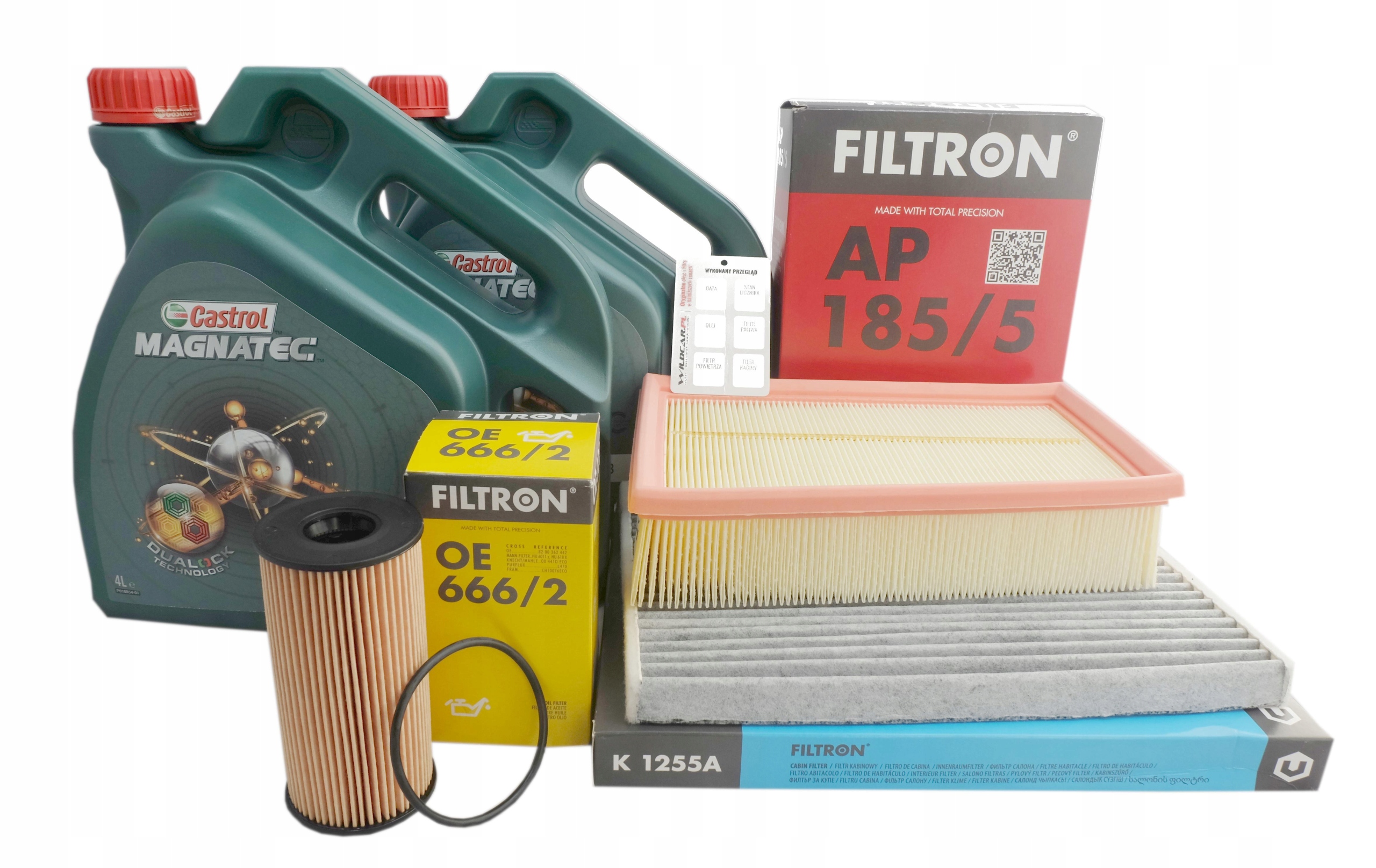 3 filtre Filtron olej 5v40 Castrol pre: Nissan Qashqai 1 I 2.0 dCi 2007-