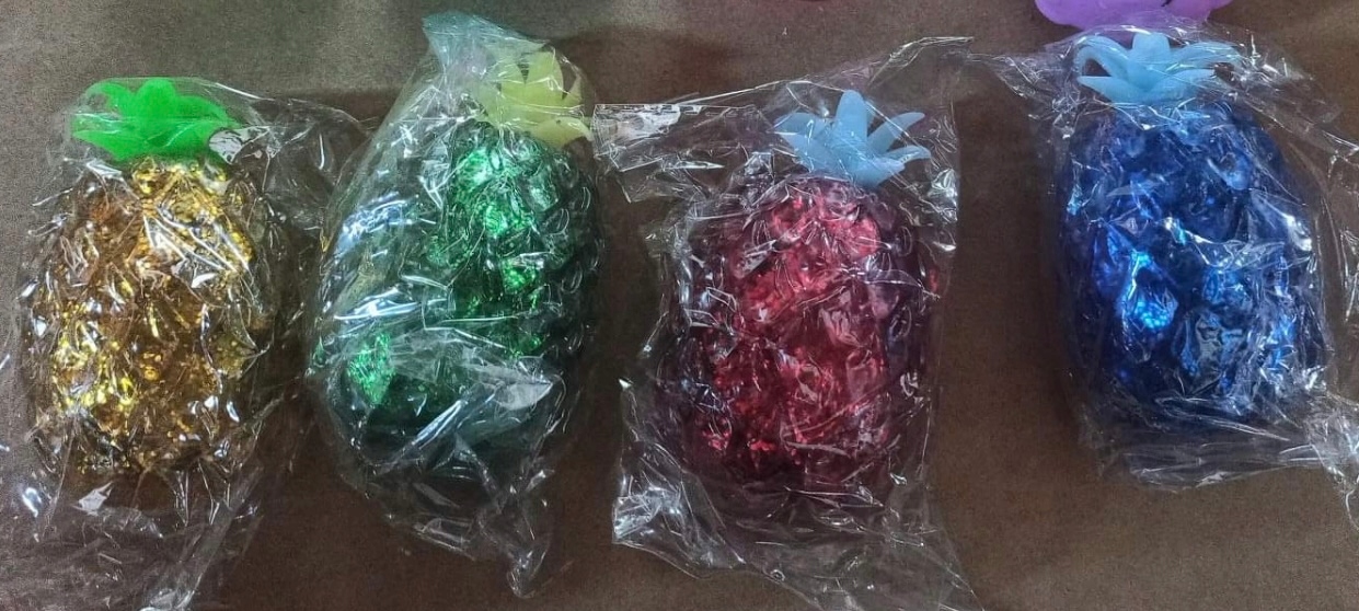 Gniotek ananas led świecący popit squishy na stres Kod producenta gfjghk5