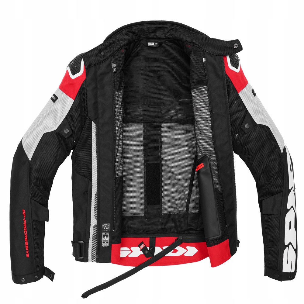 Kurtka motocyklowa SPIDI PROGRESSIVE NET H2OUT RED czerwony szary GRATISY Rodzaj Męskie
