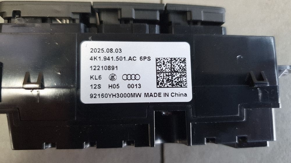 Audi A3 8Y interruttore luci 4K1941501AC