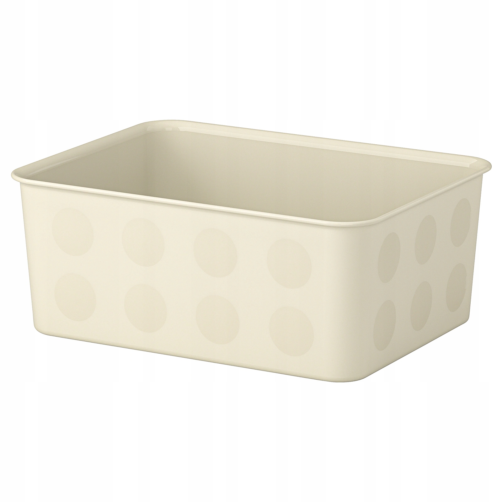 

Ikea Nojig Organizer plastik/beżowy 20x25x10 cm