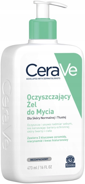 

Cerave Oczyszczający Żel do mycia 473 ml