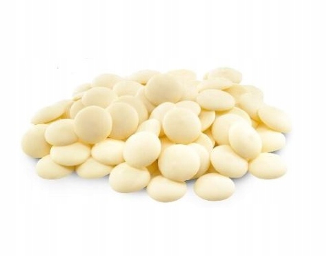 Mléčná poleva bílá Dysky, surogát 10 kg