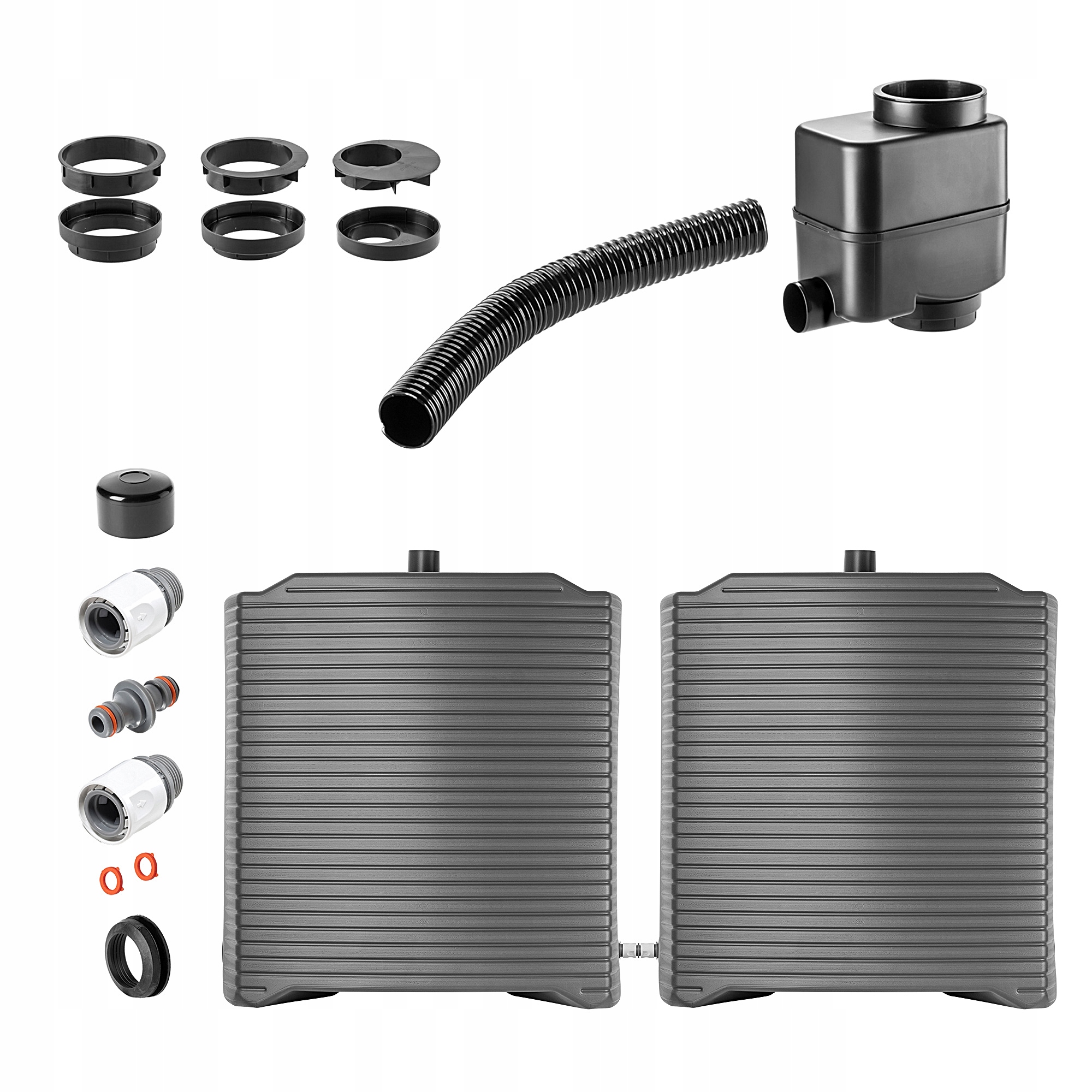 ZBIORNIK NA DESZCZÓWKĘ WODĘ 250L KOMPLETNY