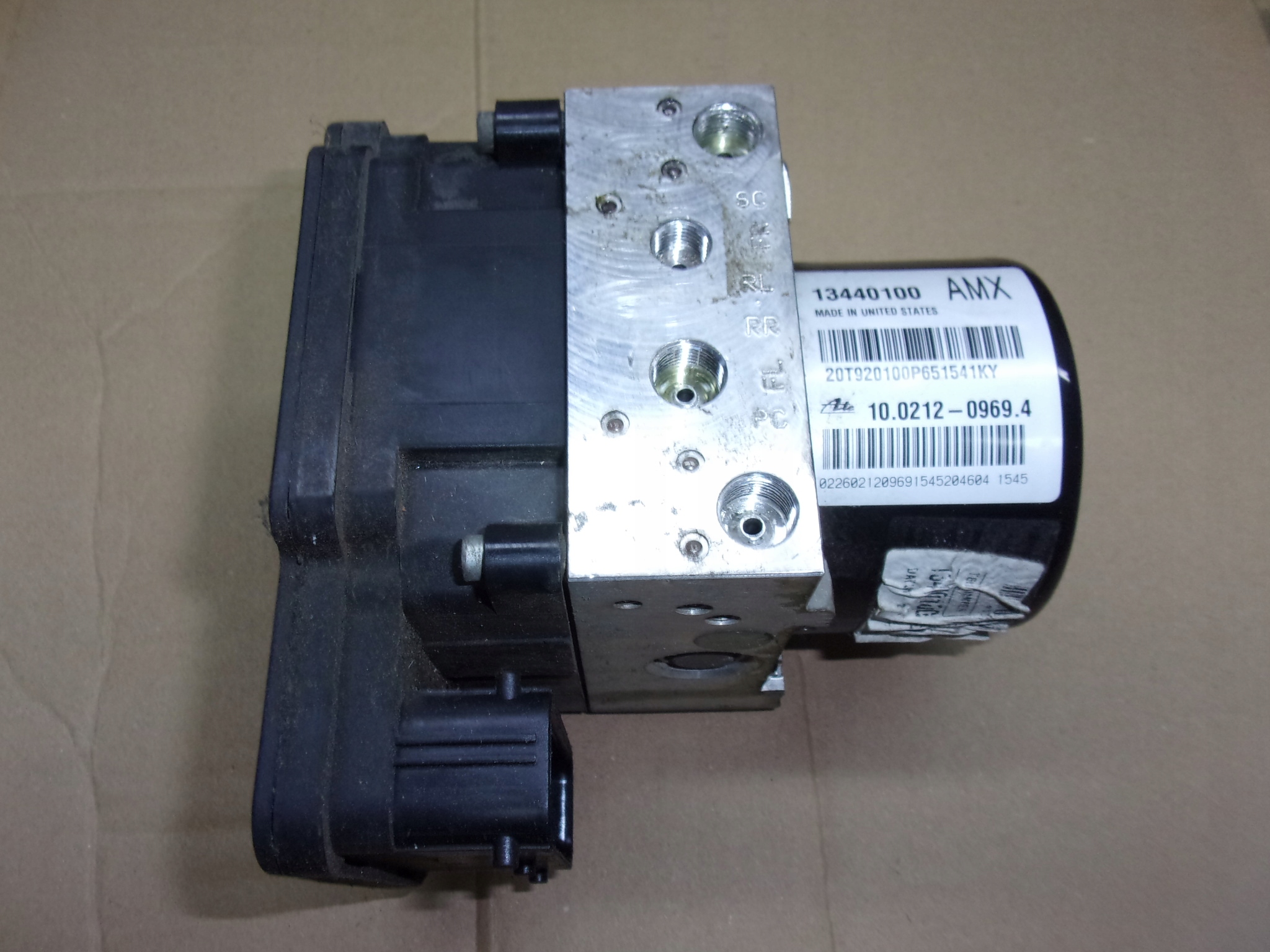 НАСОС ABS OPEL ZAFIRA-C ASTRA-J 13440100 AMX