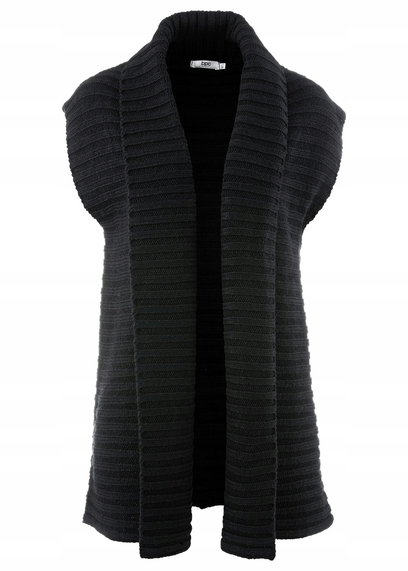 48 Bonprix KAMIZELKA DZIANINOWA