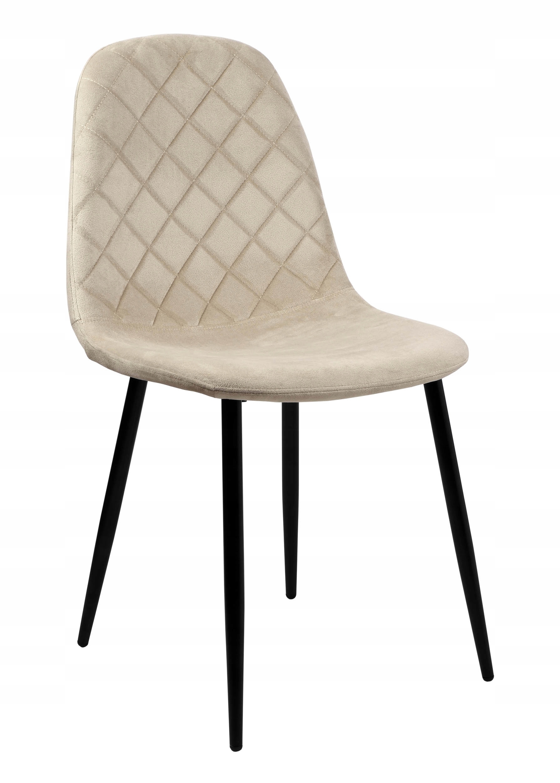 Velurové Křeslo Do Jídelny Obývacího Pokoje, Béžová Sametová Tkanina