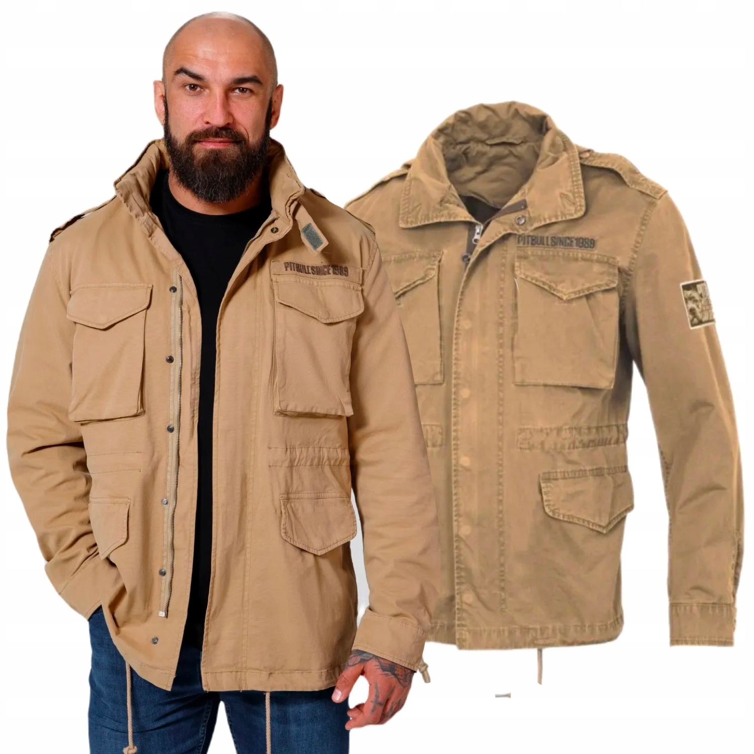 Bunda Pitbull M65 Military '24 Sand L