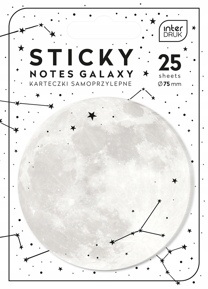 

Notes samoprzylepny Galaxy Kosmos Planety 25szt