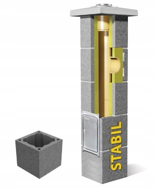 Keramický komín Schiedel Stabil 7 m fi 180 36/36