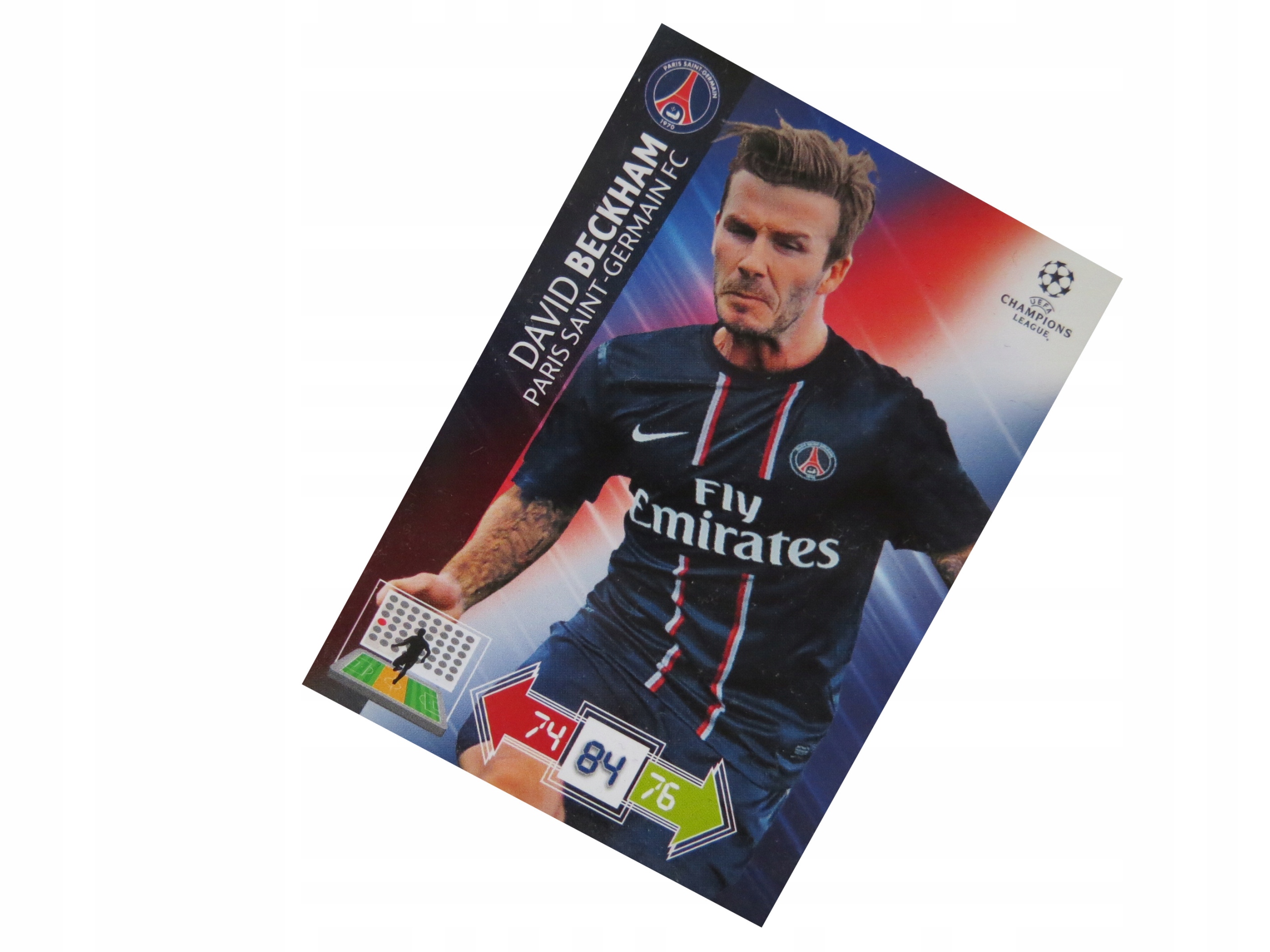 Panini Uefa Champions League Update 2012 2013 David Beckham Psg U 093