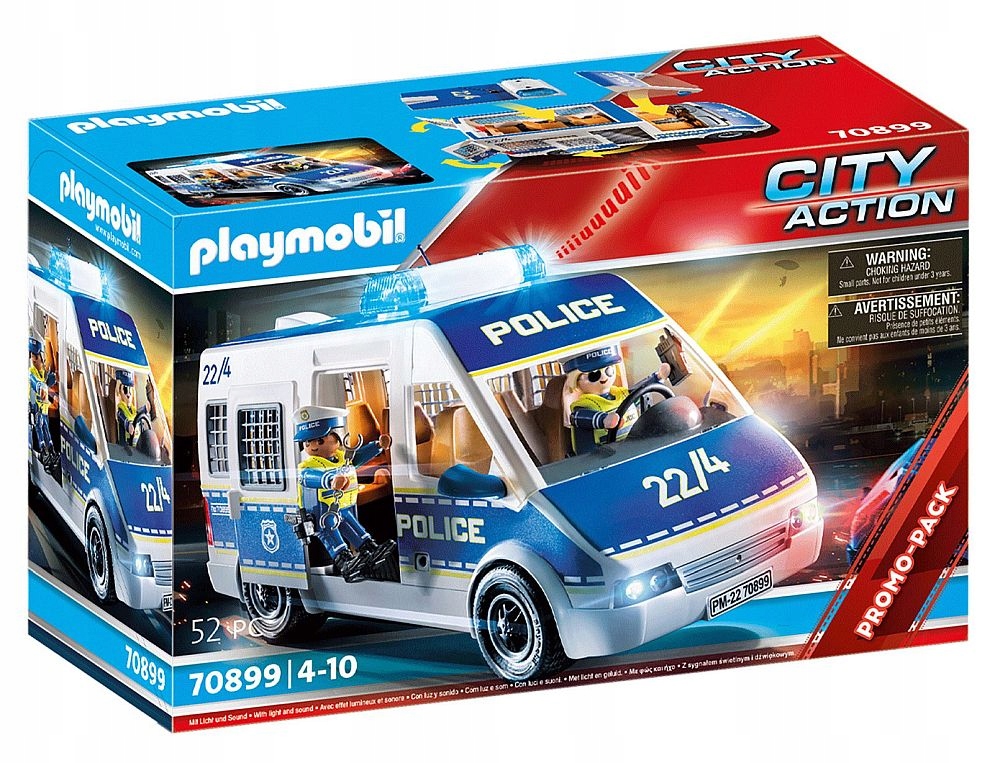 

Playmobil 70899 Transporter Policyjny ze Światłami