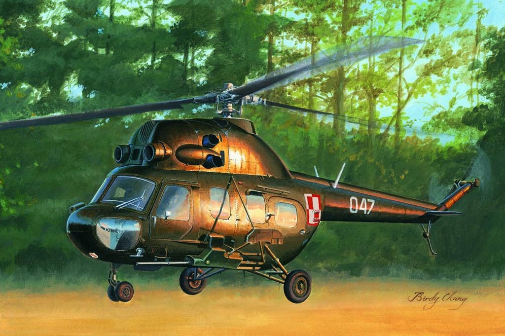 Mil Mi-2US Hoplite Hobby Boss 87242 1:72