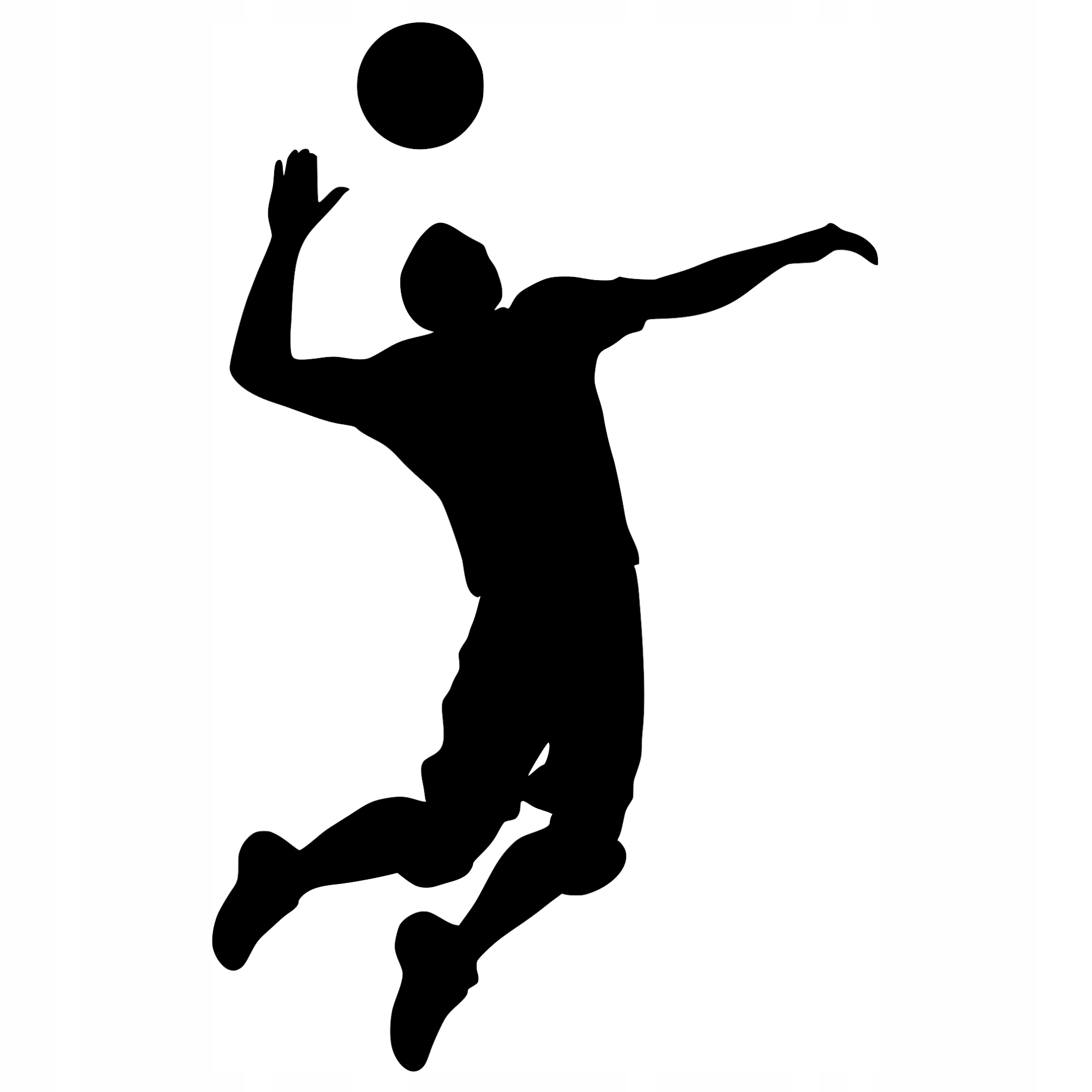 

Naklejka na samochód Siatkówka Siatkarz sport