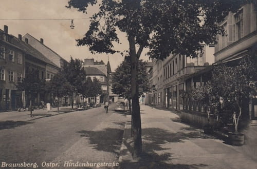 

Braniewo Hindenburgstr. Reprodukcja 16967