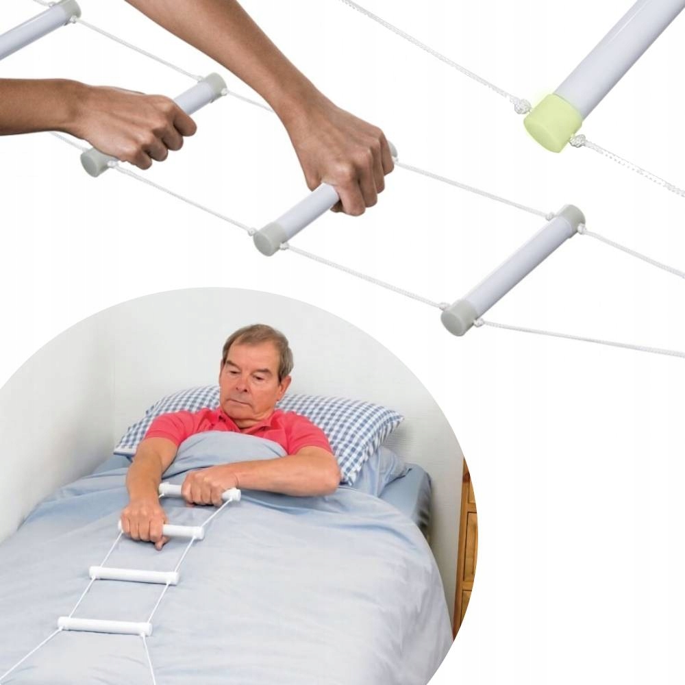 

Drabinka Rehabilitacyjna Do Łóżka Świecąca Mocna