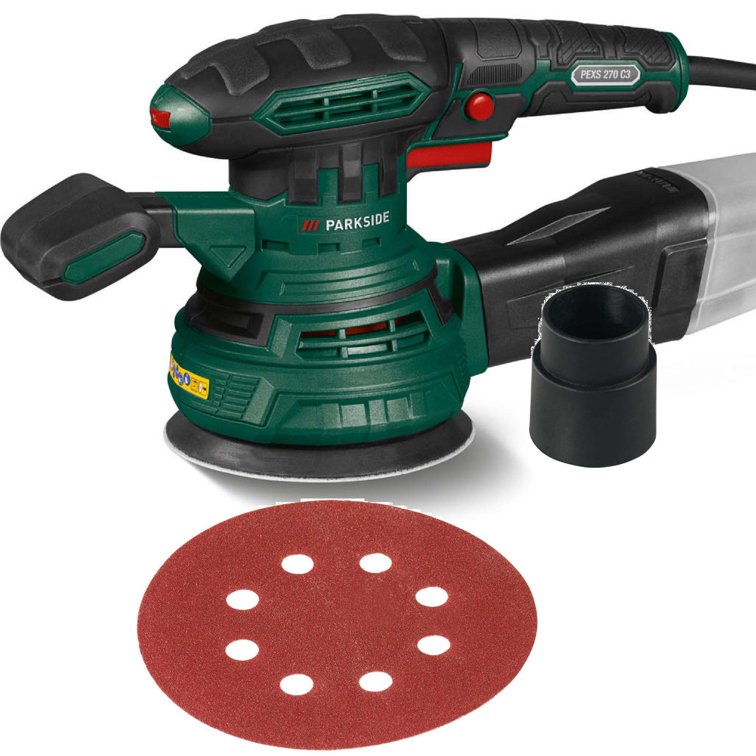 

Szlifierka Mimośrodowa Parkside regulacja papier