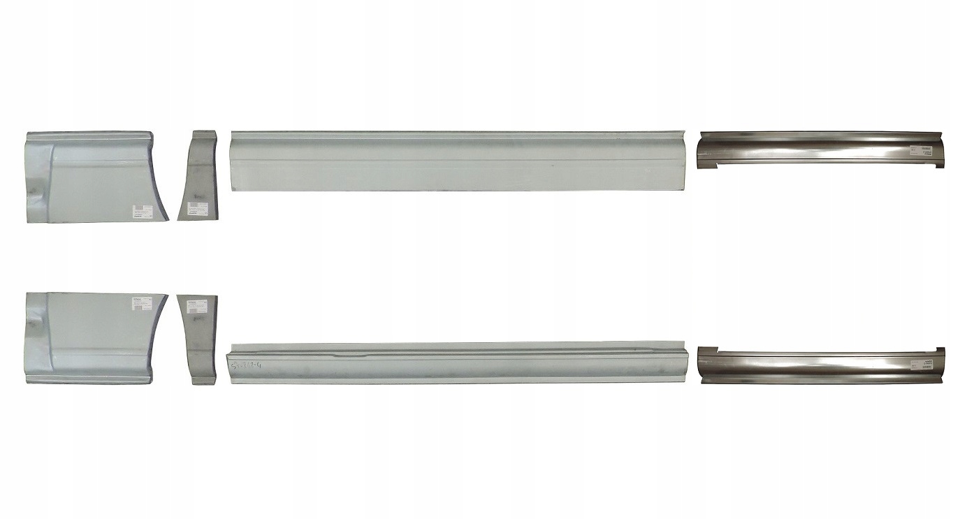 JUMPER DUCATO BOXER 94-06 KRÓTKI PRÓG POSZYCIE REPERATURKA BŁOTNIKA KPL