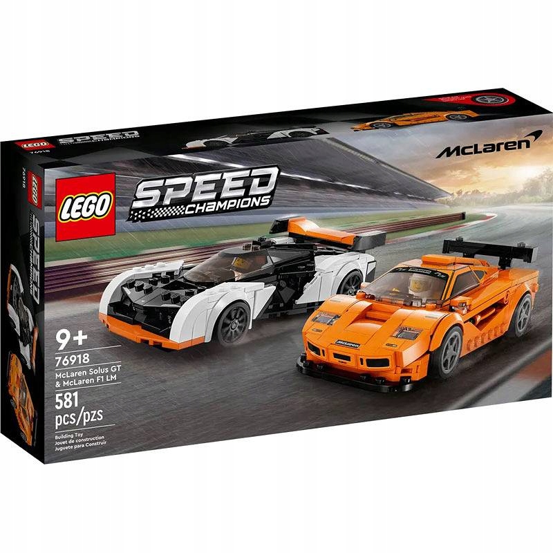 Lego Speed 76918 Mclaren Solus Gt A Mclaren F1 LM