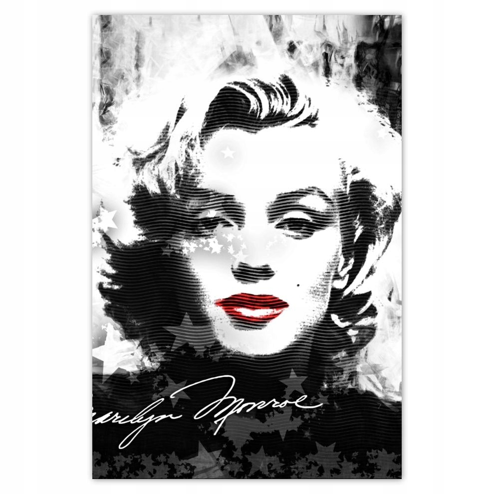 

Plakat Naklejka 40x60 Marilyn Monroe Usta Wargi