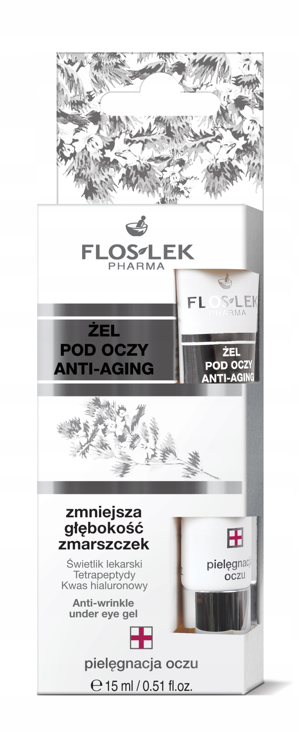 

Żel pod oczy anti-aging zmniejsza gł. zmarszczek