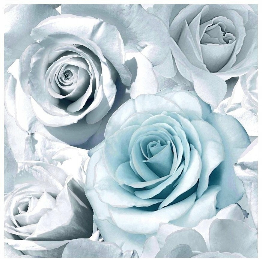 

Tapeta ścienna efekt 3D kwiaty róże z brokatem