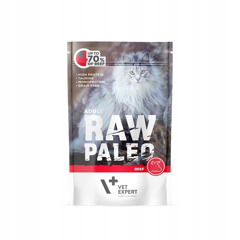 Levně 7X VetExpert Raw Paleo Adult Hovězí 100g